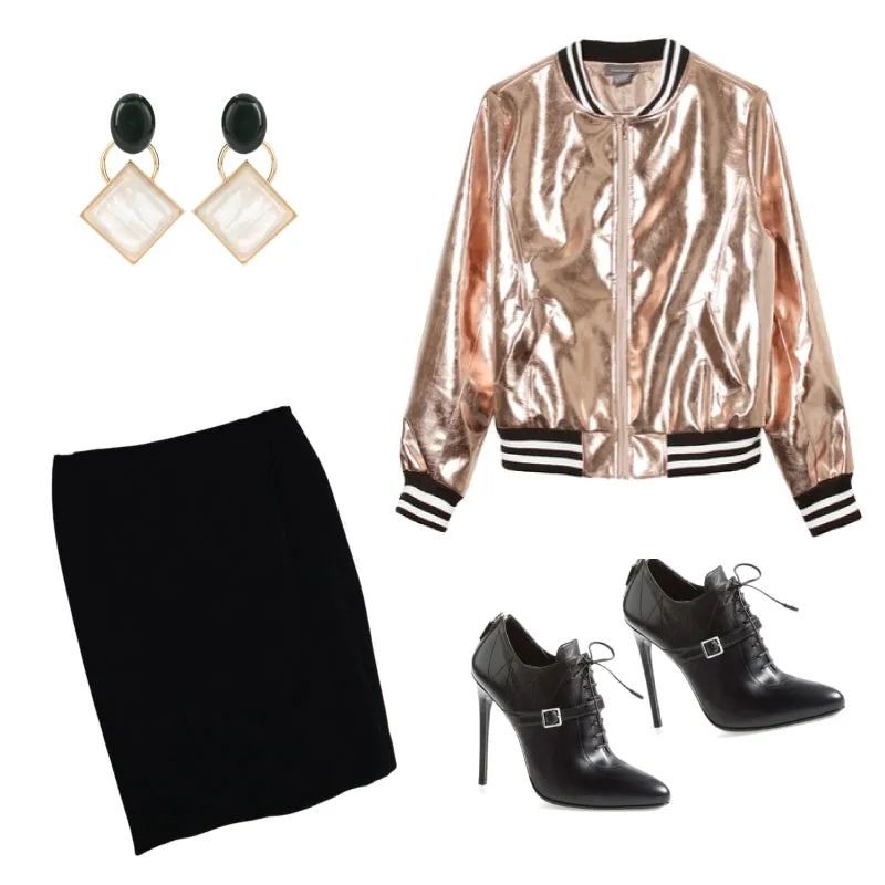 1980s DONNA KARAN SKIRT