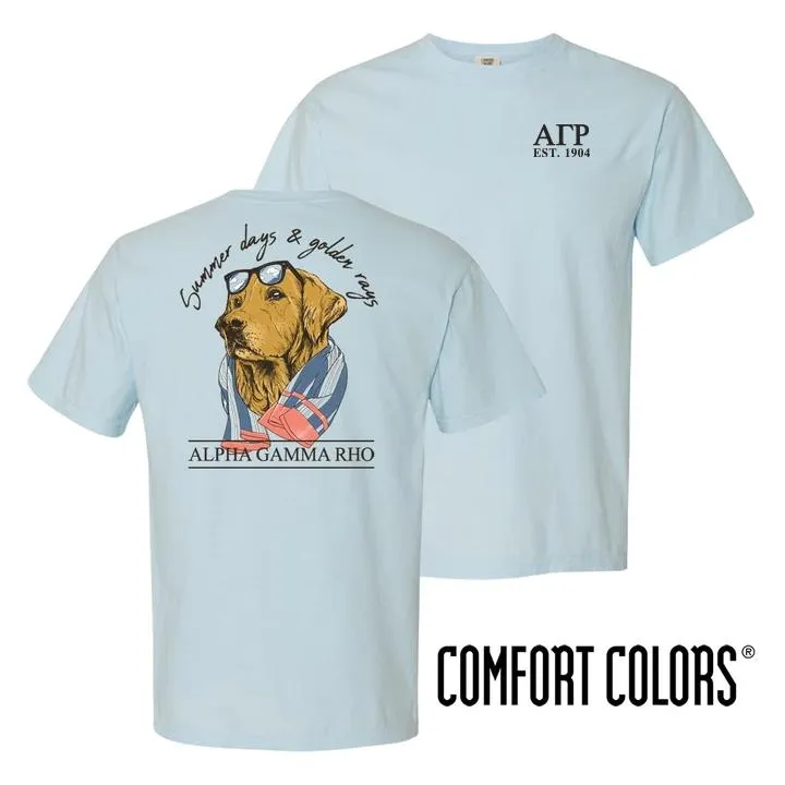 AGR Blue Comfort Colors Retriever Tee