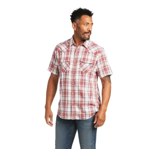 Ariat Mens Hennessey Retro Shirt - Garnet