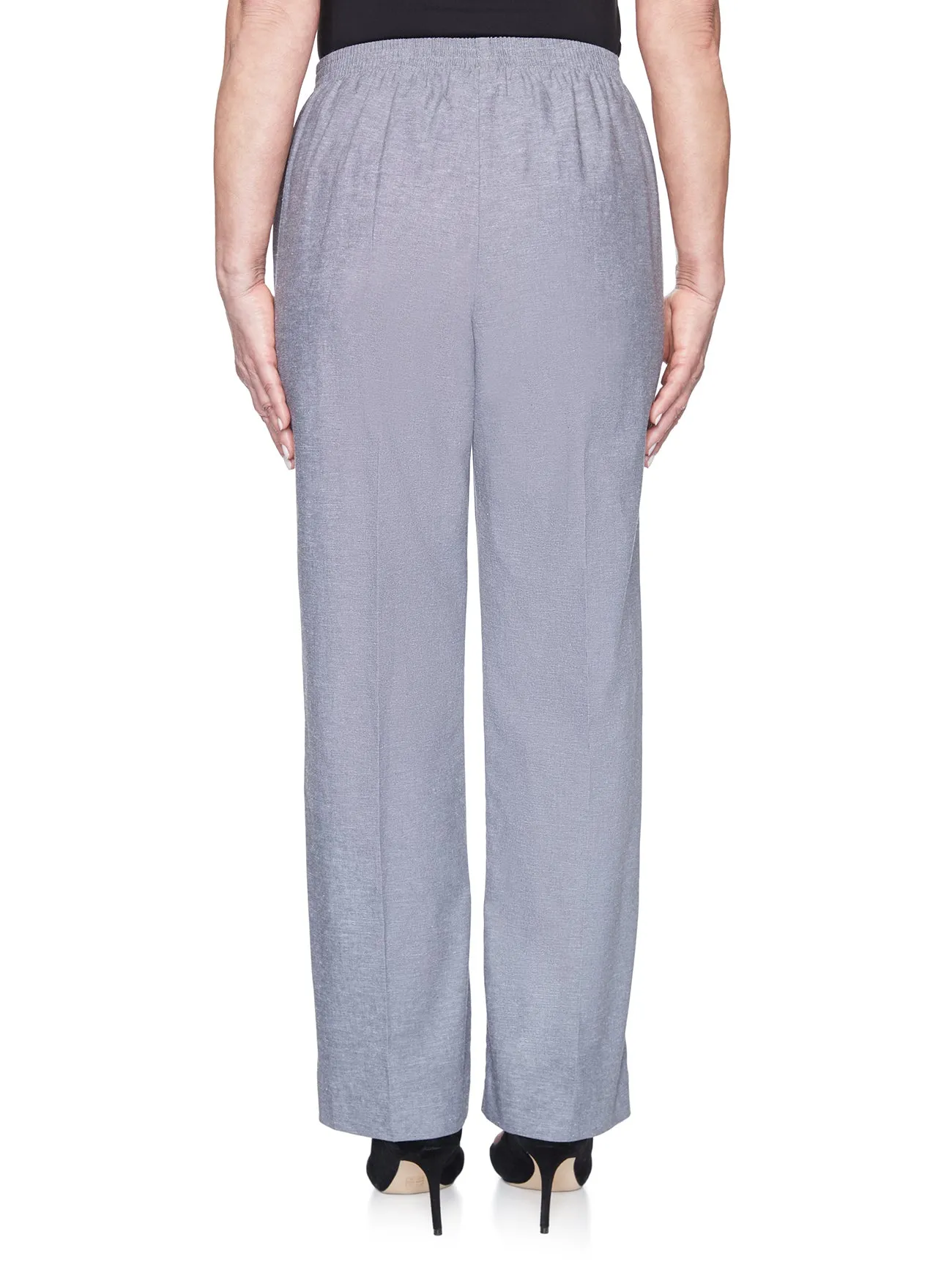 Bella Vista Chambray Pants Medium Length Plus Size