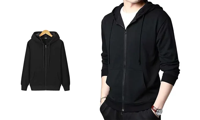Casual Zipper Hoodie