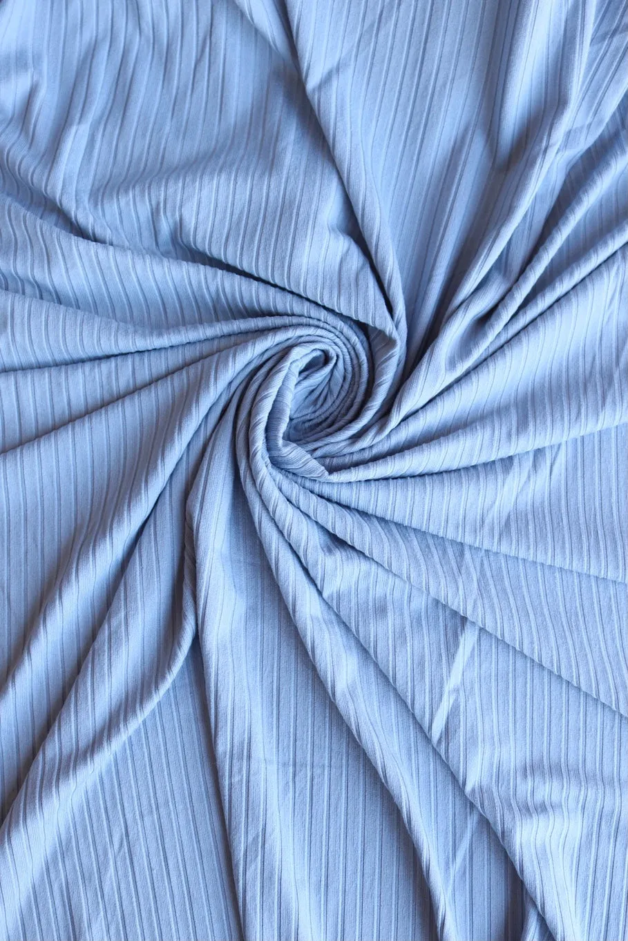 Chambray 8x3 Yummy Rib Knit
