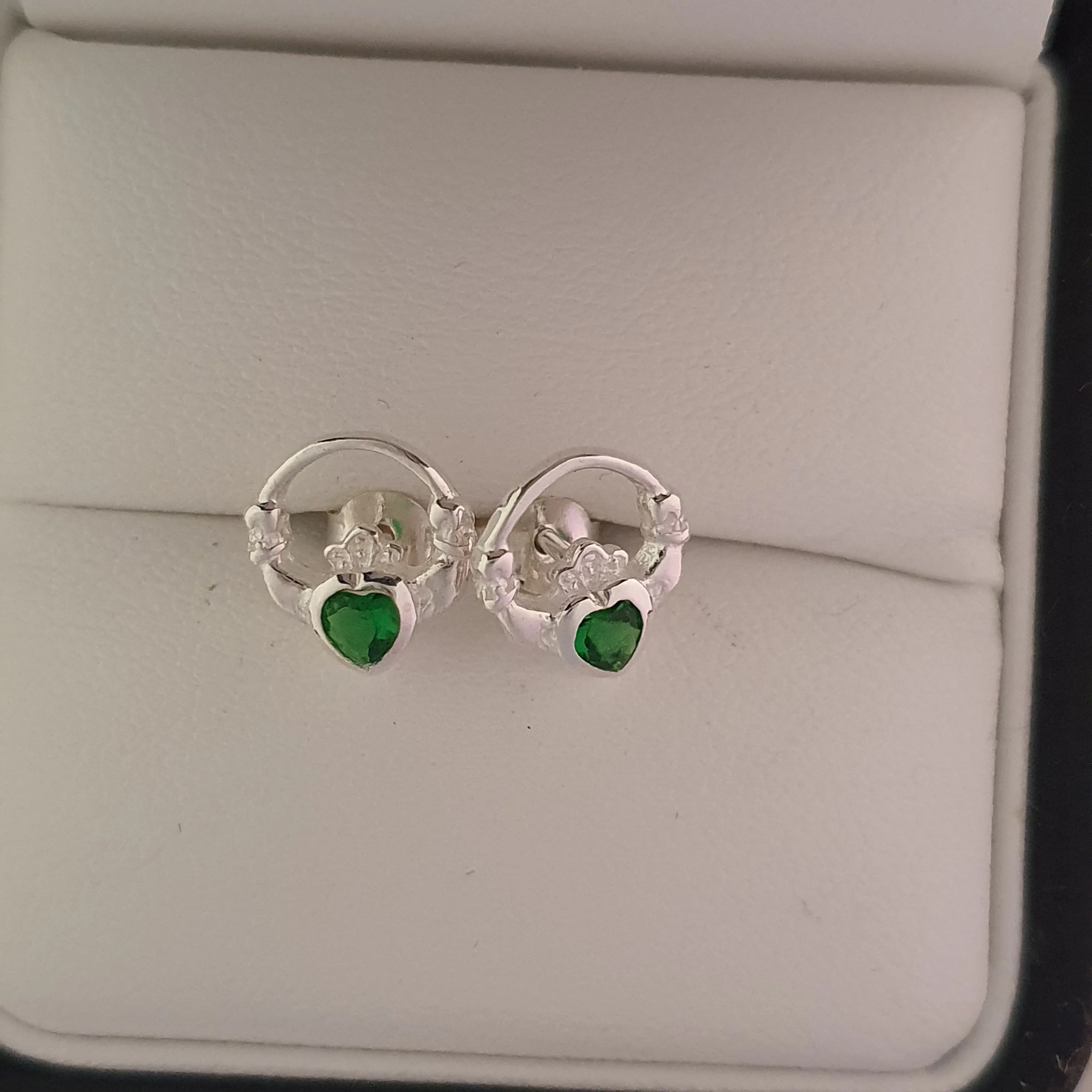 Claddagh Stud Earrings
