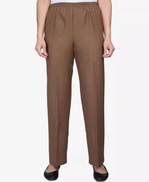 Classic Poly Gab Pull On Pant Proportioned Short Length Plus