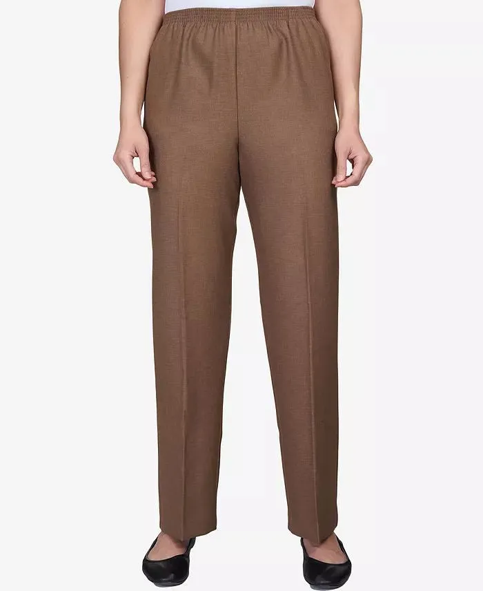 Classic Poly Gab Pull On Pant Proportioned Short Length Plus