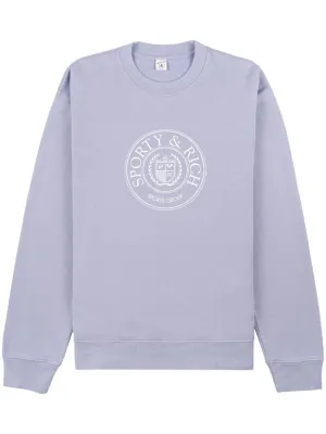 Connecticut Crest crew-neck sweatshirt
