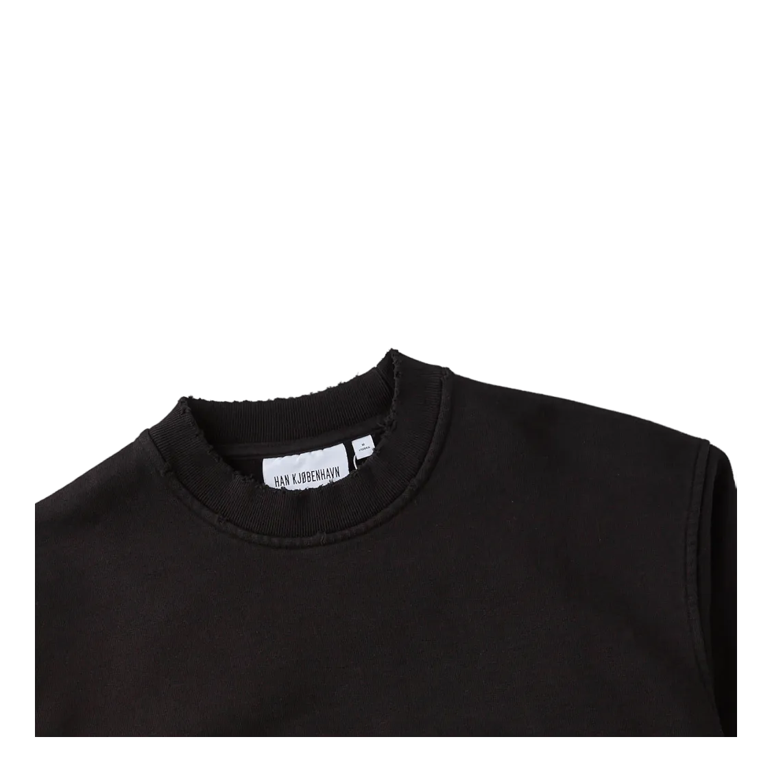 Distressed Crew Distressed Black
