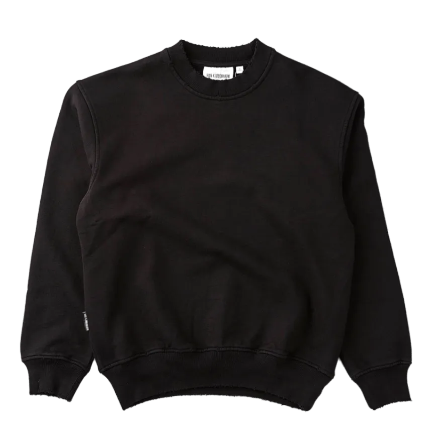 Distressed Crew Distressed Black