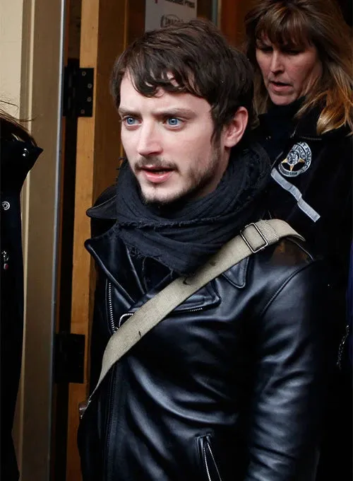 ELIJAH WOOD LEATHER JACKET