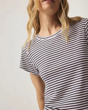 Faye Crewneck Stripe Tee