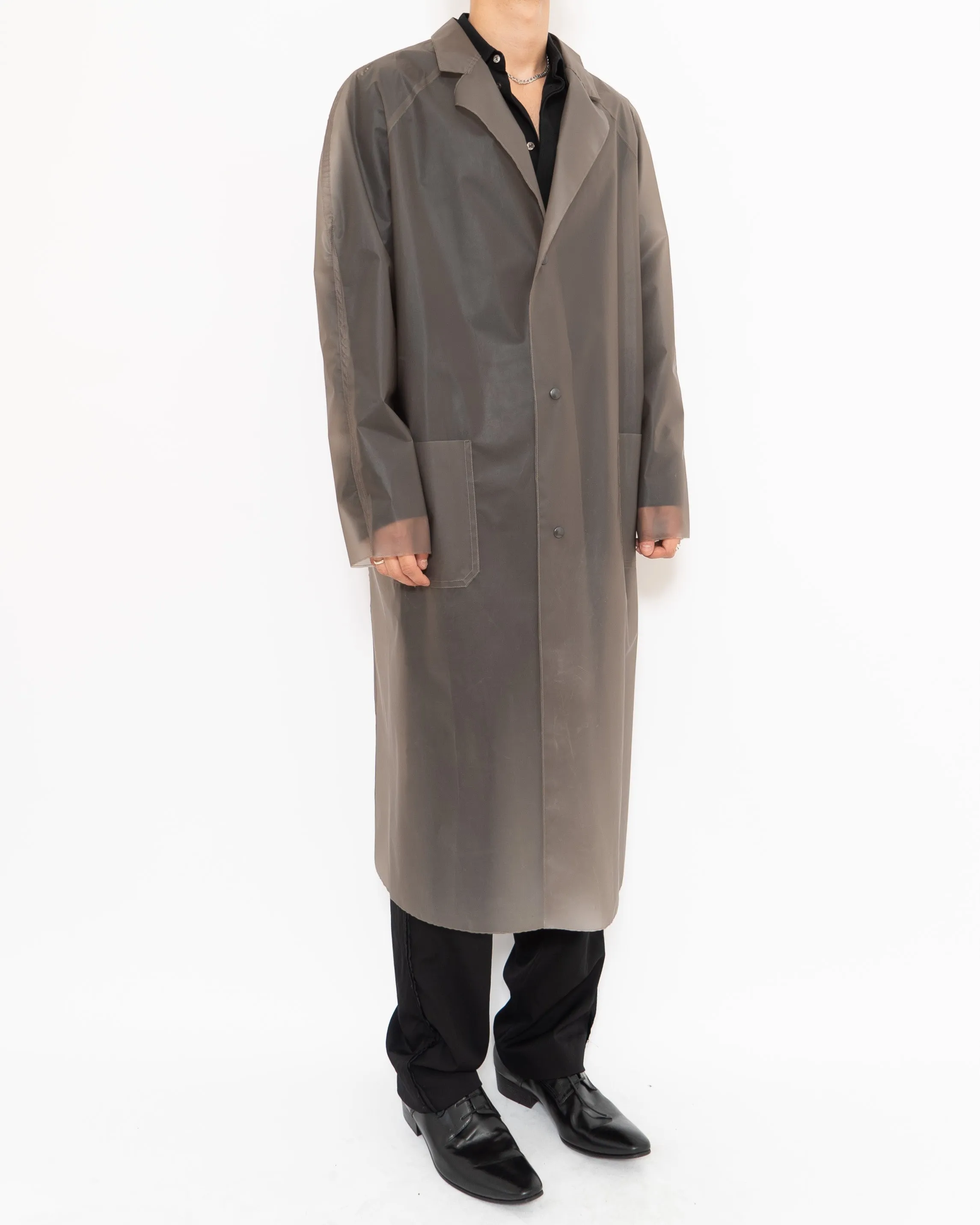 FW19 Radiant Black Rain Coat Sample