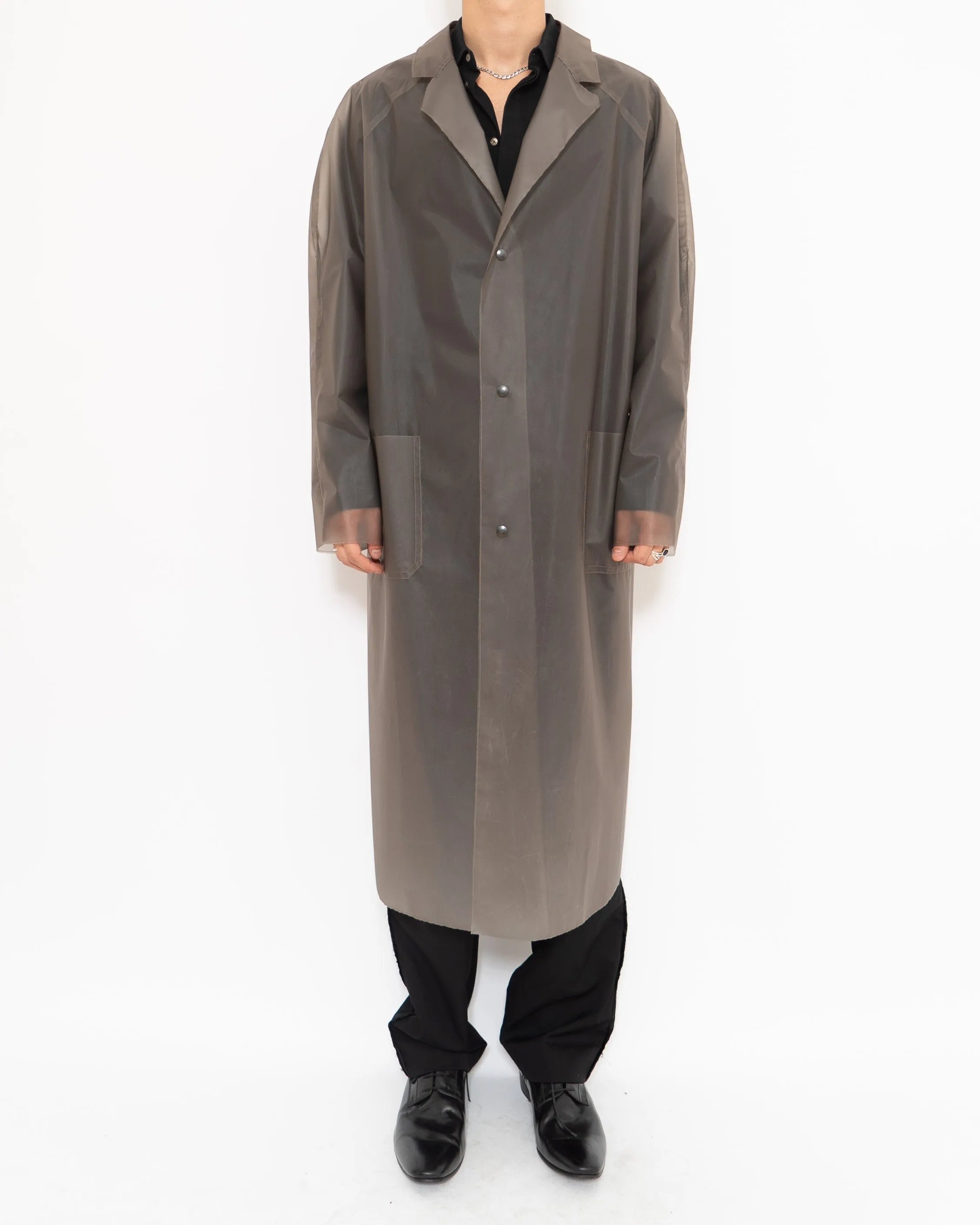 FW19 Radiant Black Rain Coat Sample