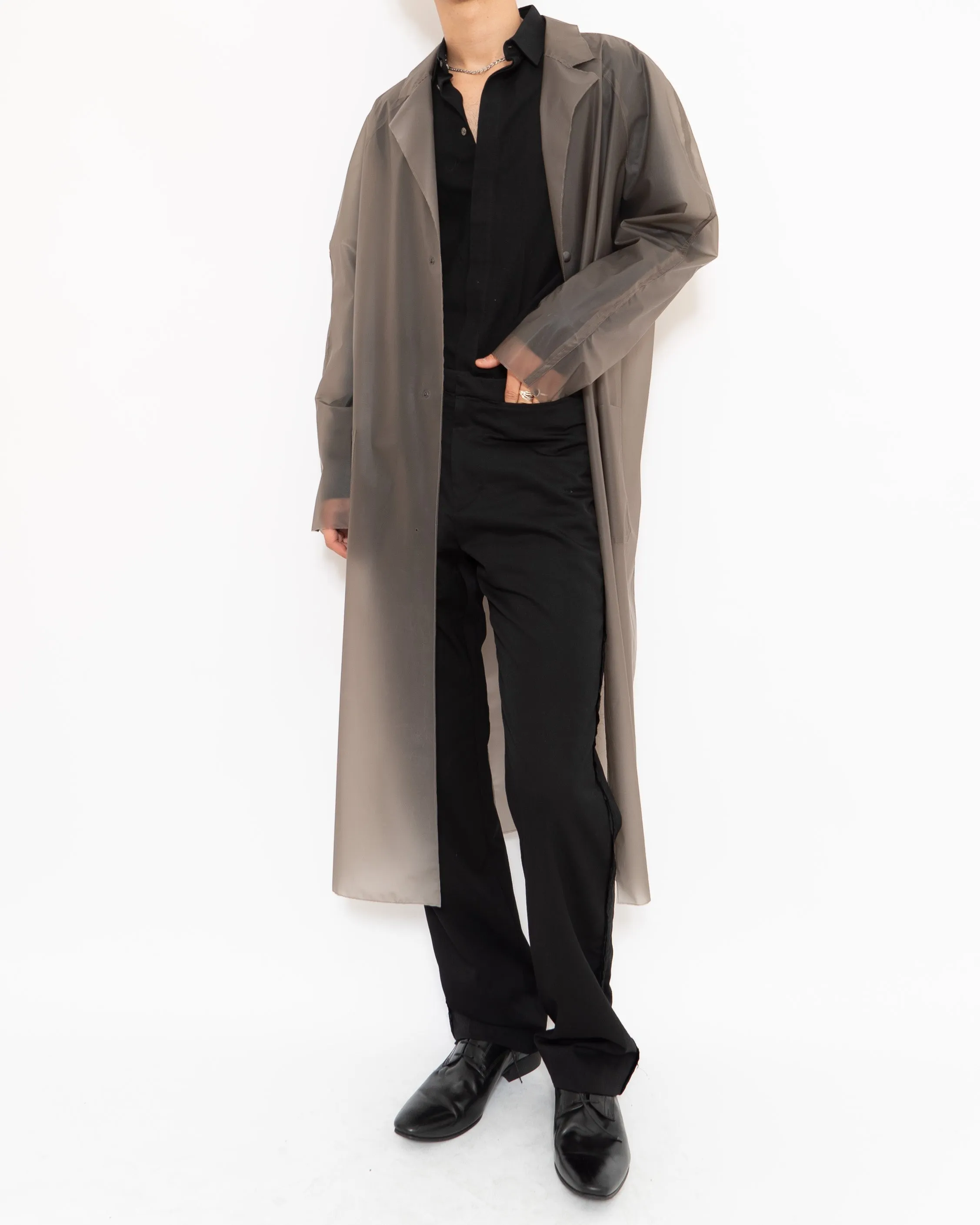 FW19 Radiant Black Rain Coat Sample