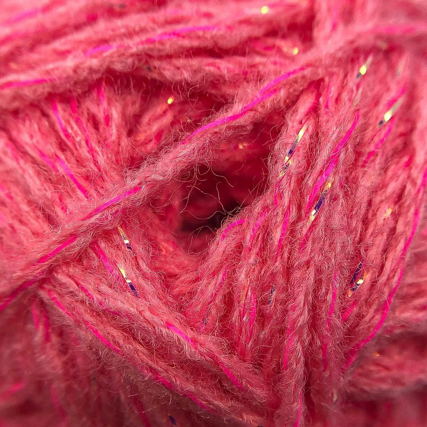Glow-in-the-Dark Metallic Yarn - Premium Quality for Crochet & Knitting（40 Colors）