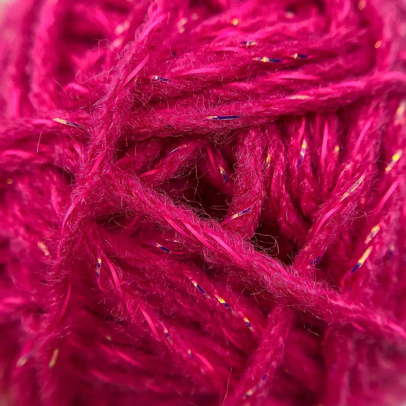Glow-in-the-Dark Metallic Yarn - Premium Quality for Crochet & Knitting（40 Colors）