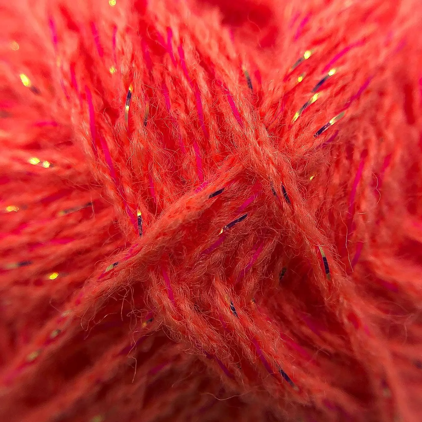 Glow-in-the-Dark Metallic Yarn - Premium Quality for Crochet & Knitting（40 Colors）