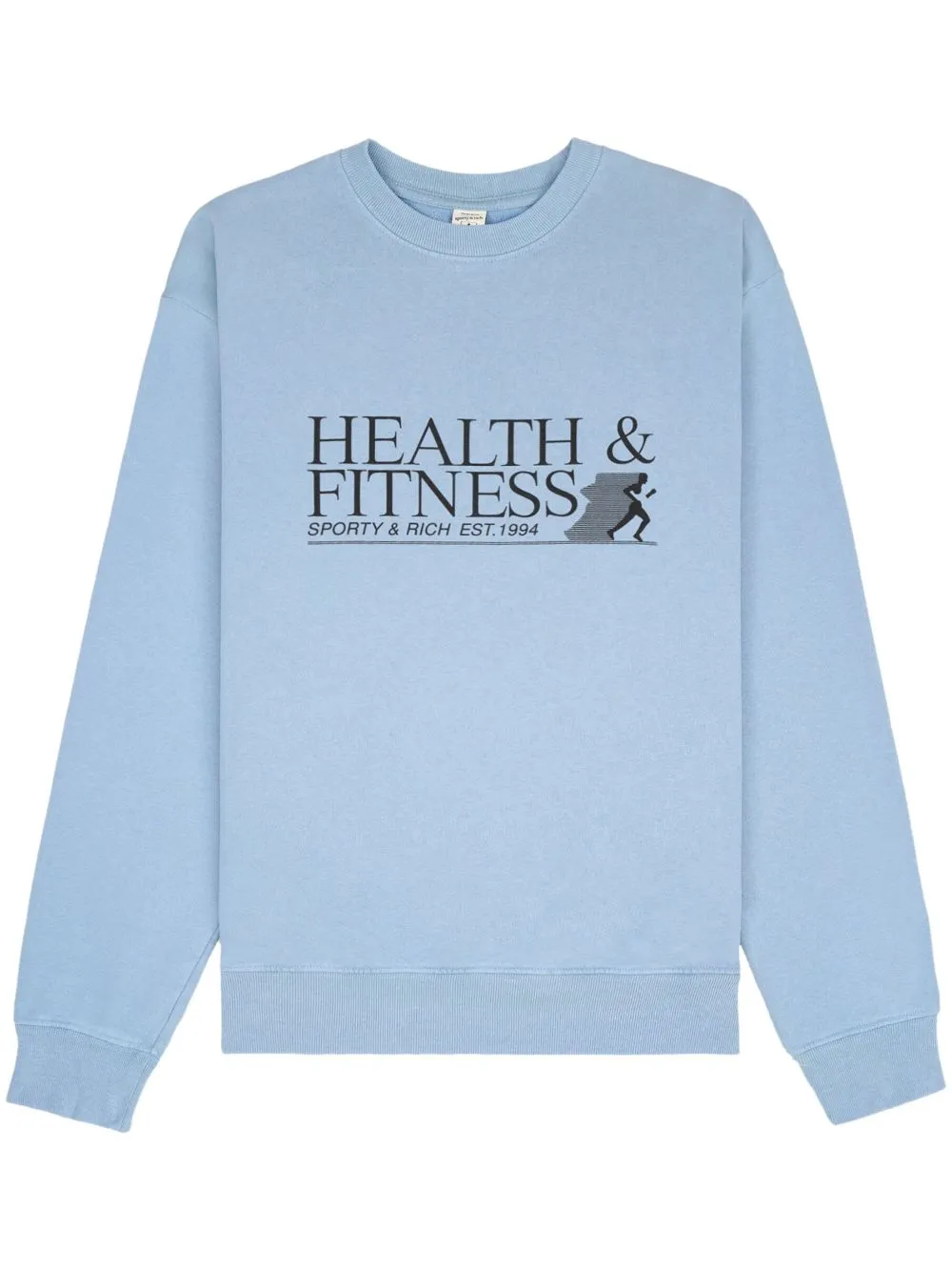 Health & Fitness logo-print sweatshirt