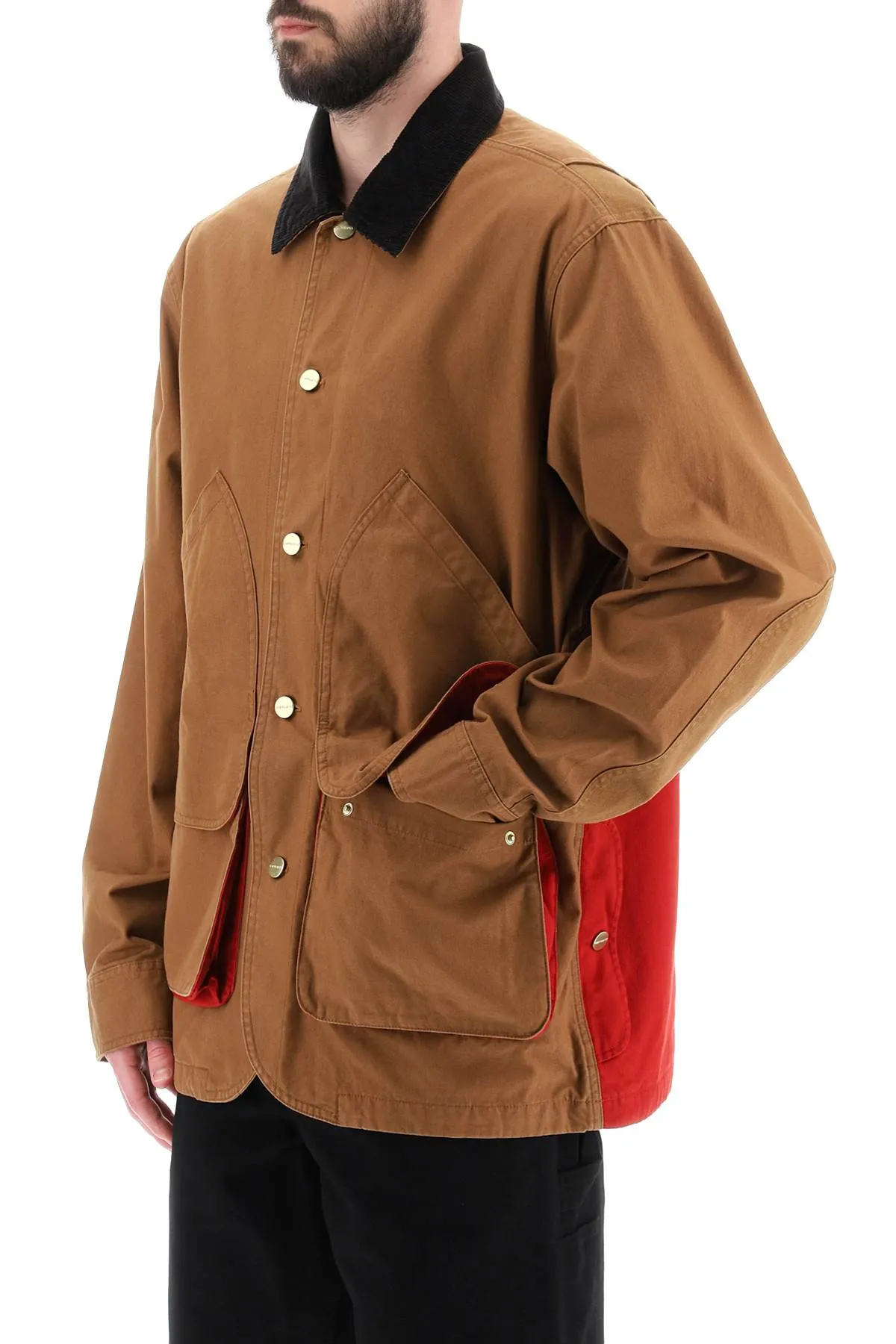 heston' cotton shirt jacket