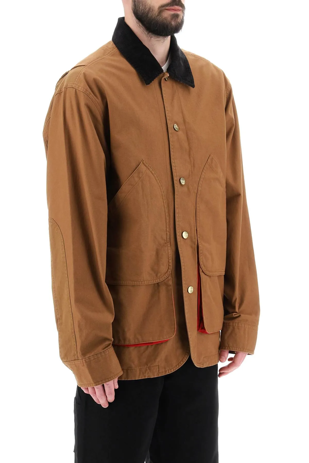 heston' cotton shirt jacket