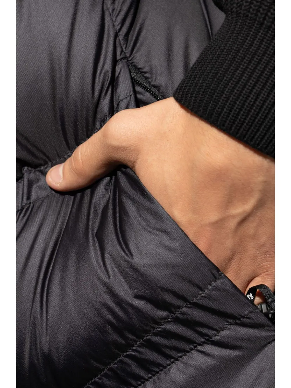 hooded gilet