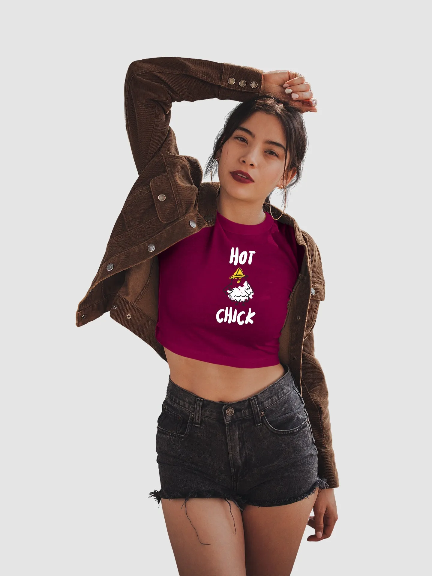Hot Chick - Crop Tee