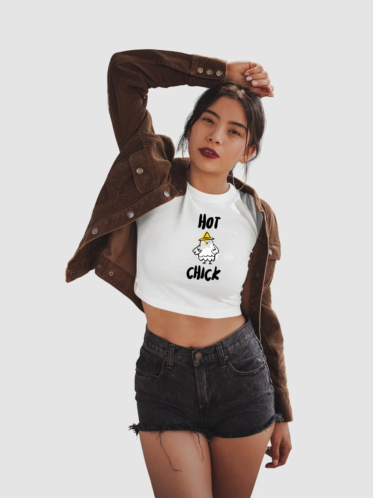 Hot Chick - Crop Tee