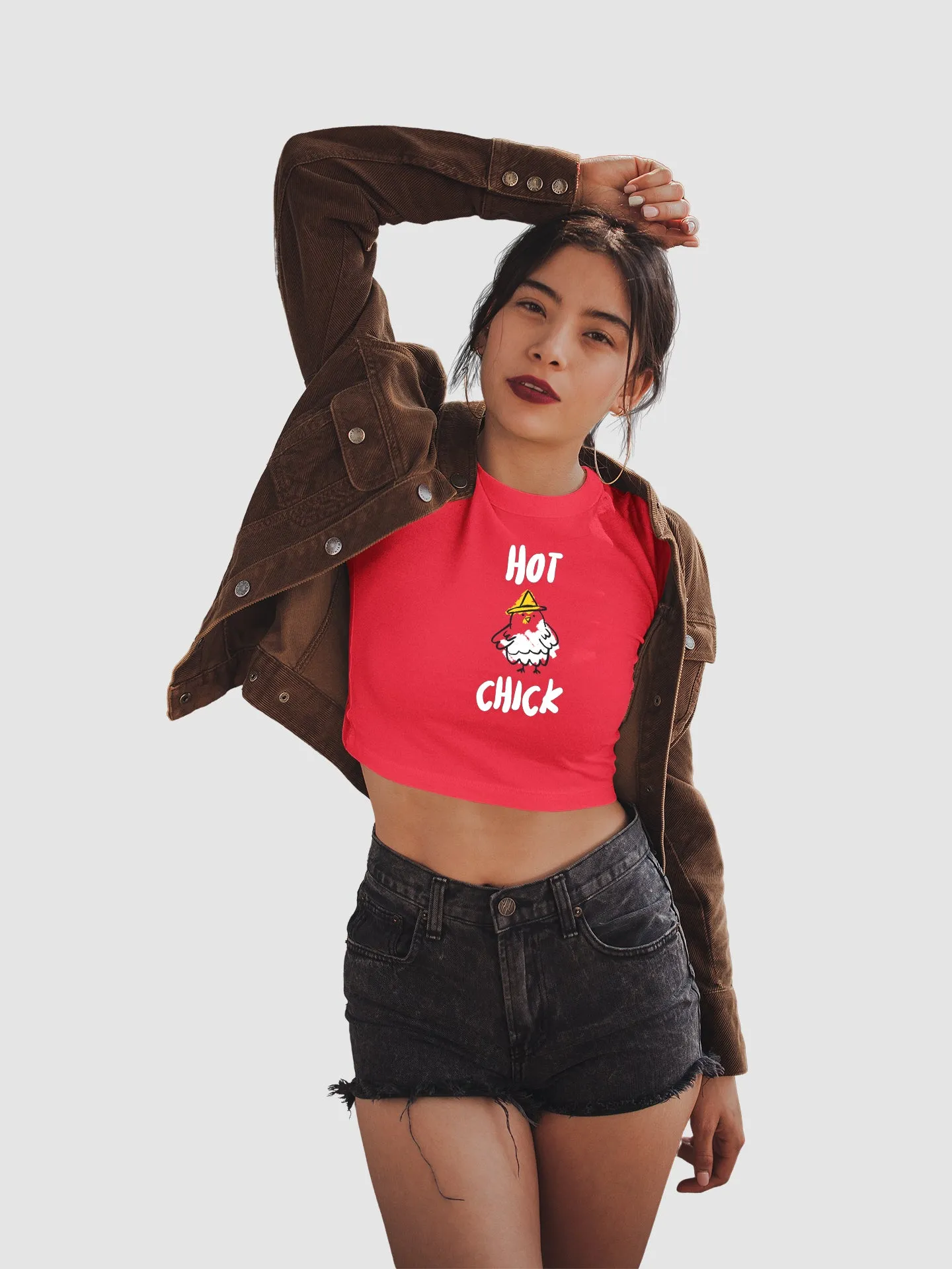 Hot Chick - Crop Tee