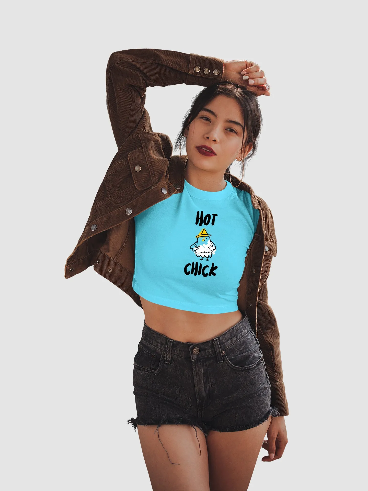 Hot Chick - Crop Tee