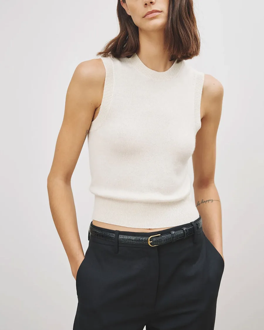 Ivory May Sweater Tank