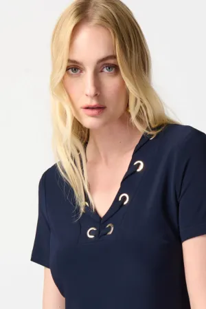 JOSEPH RIBKOFF DRESS IN BLUE