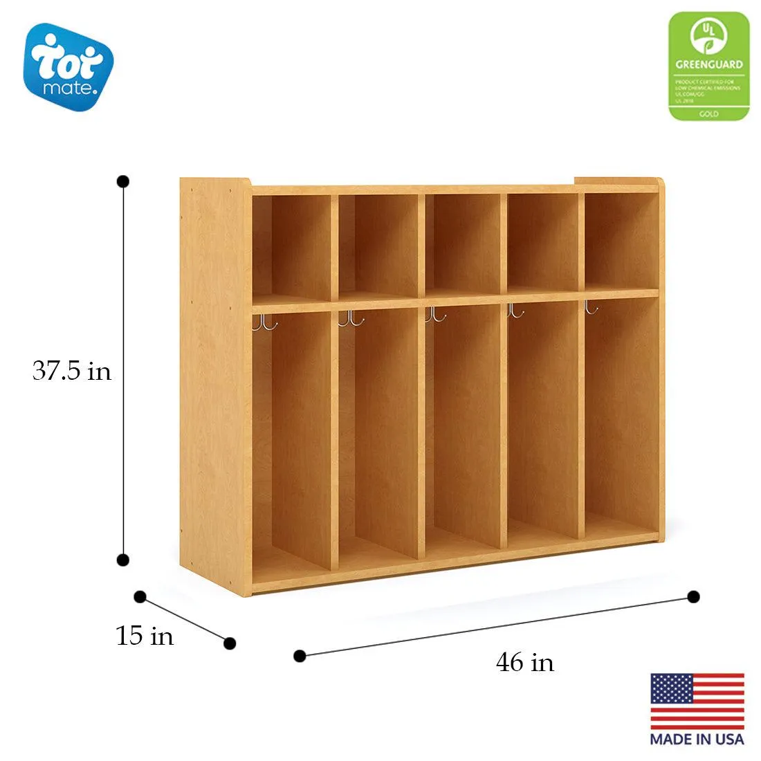 Kids' Lockers with Cubbies