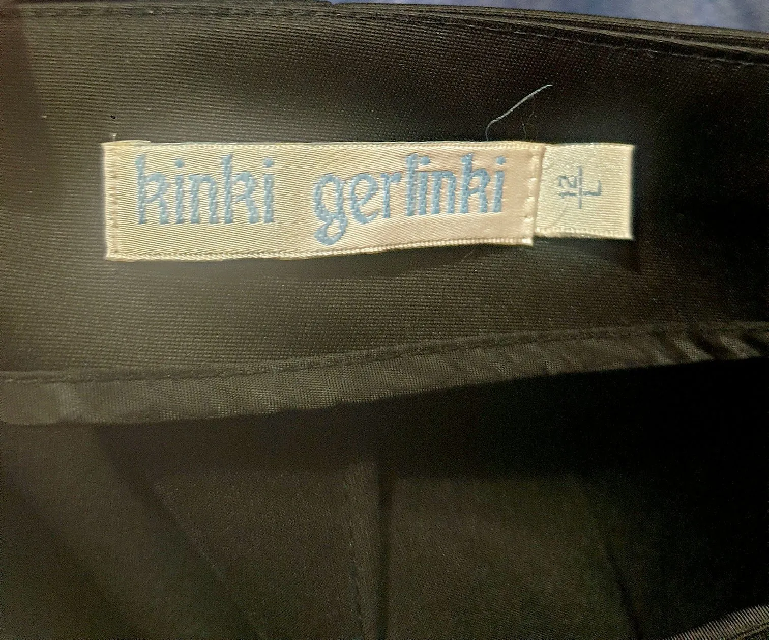 Kinki Gelinki black pencil skirt size 12 (best fits 10)