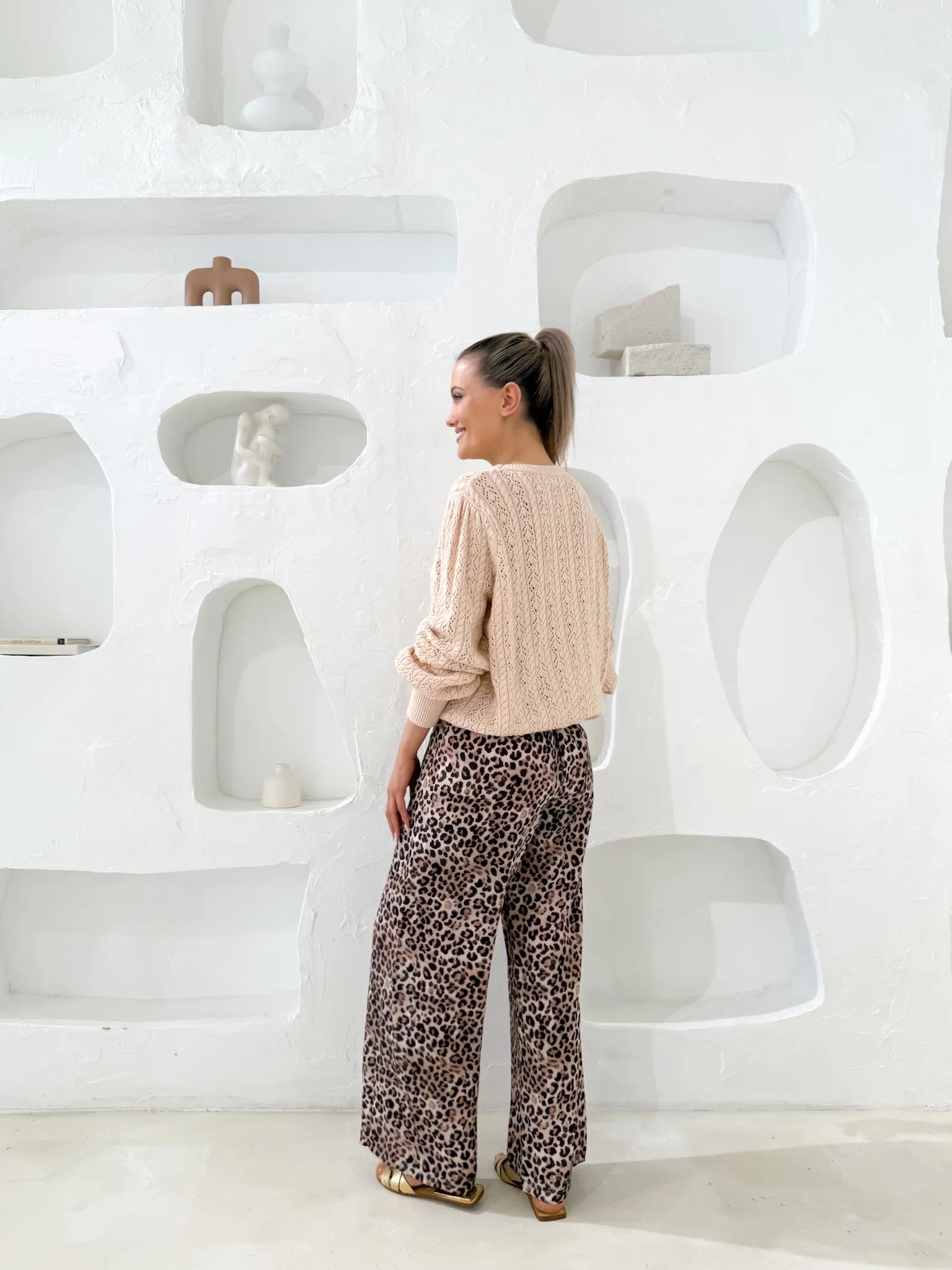 LEO PRINT CLASSIC PANT