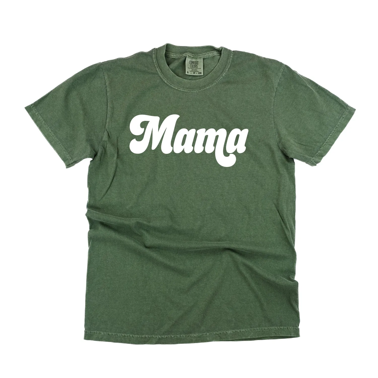 Mama (Retro) - SHORT SLEEVE COMFORT COLORS TEE
