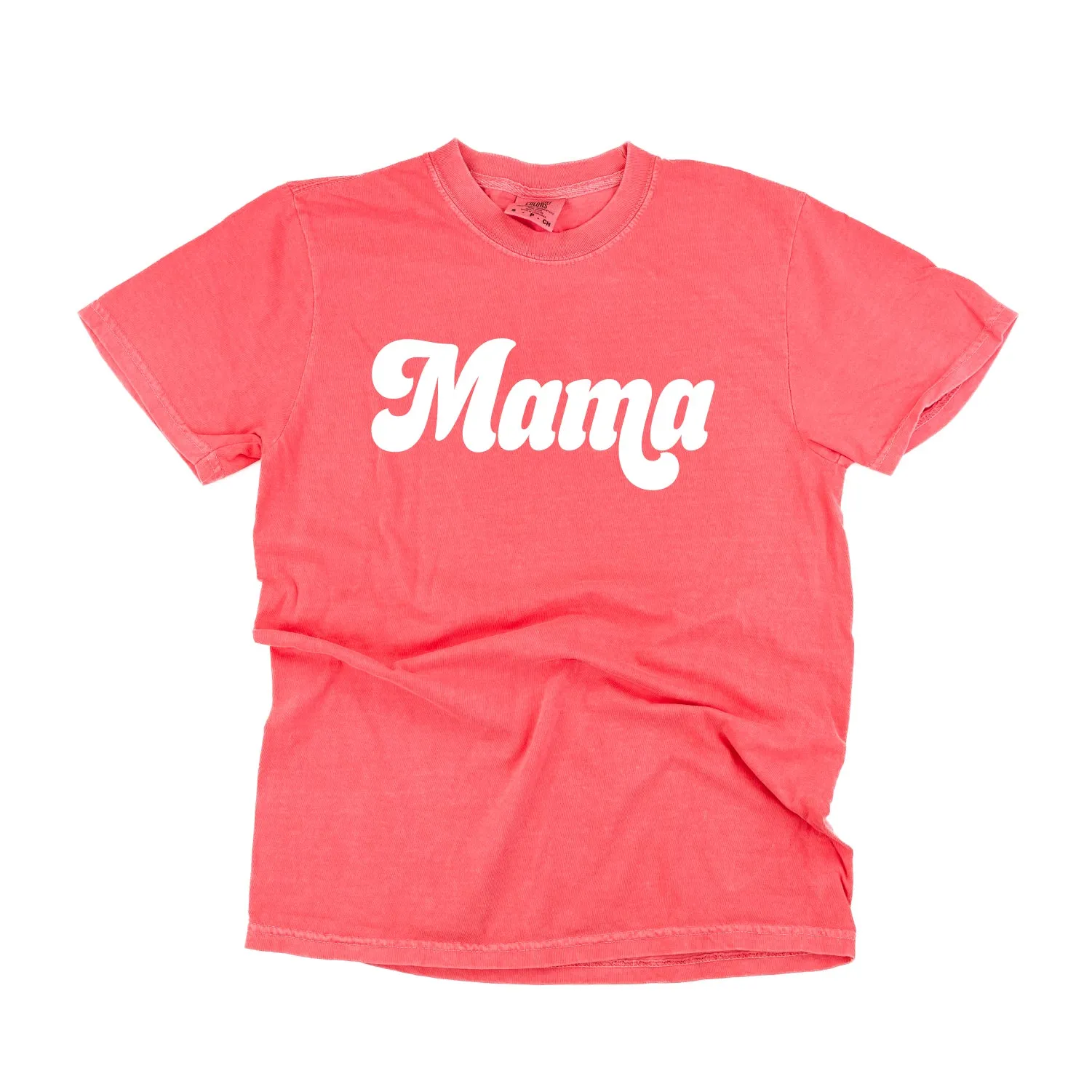 Mama (Retro) - SHORT SLEEVE COMFORT COLORS TEE