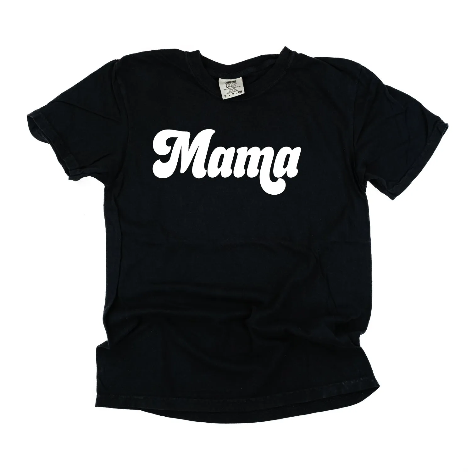 Mama (Retro) - SHORT SLEEVE COMFORT COLORS TEE