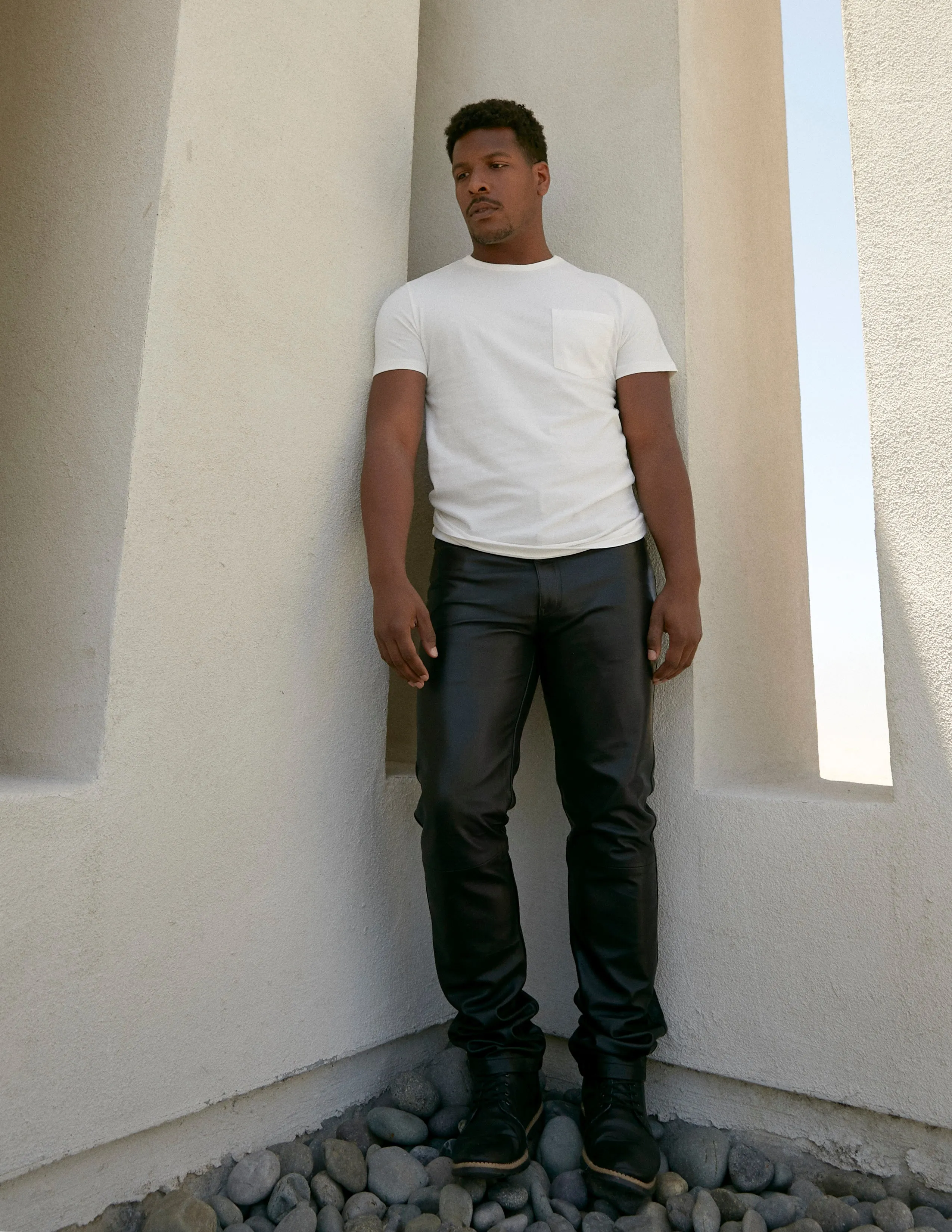 MARCELLO LEATHER PANT