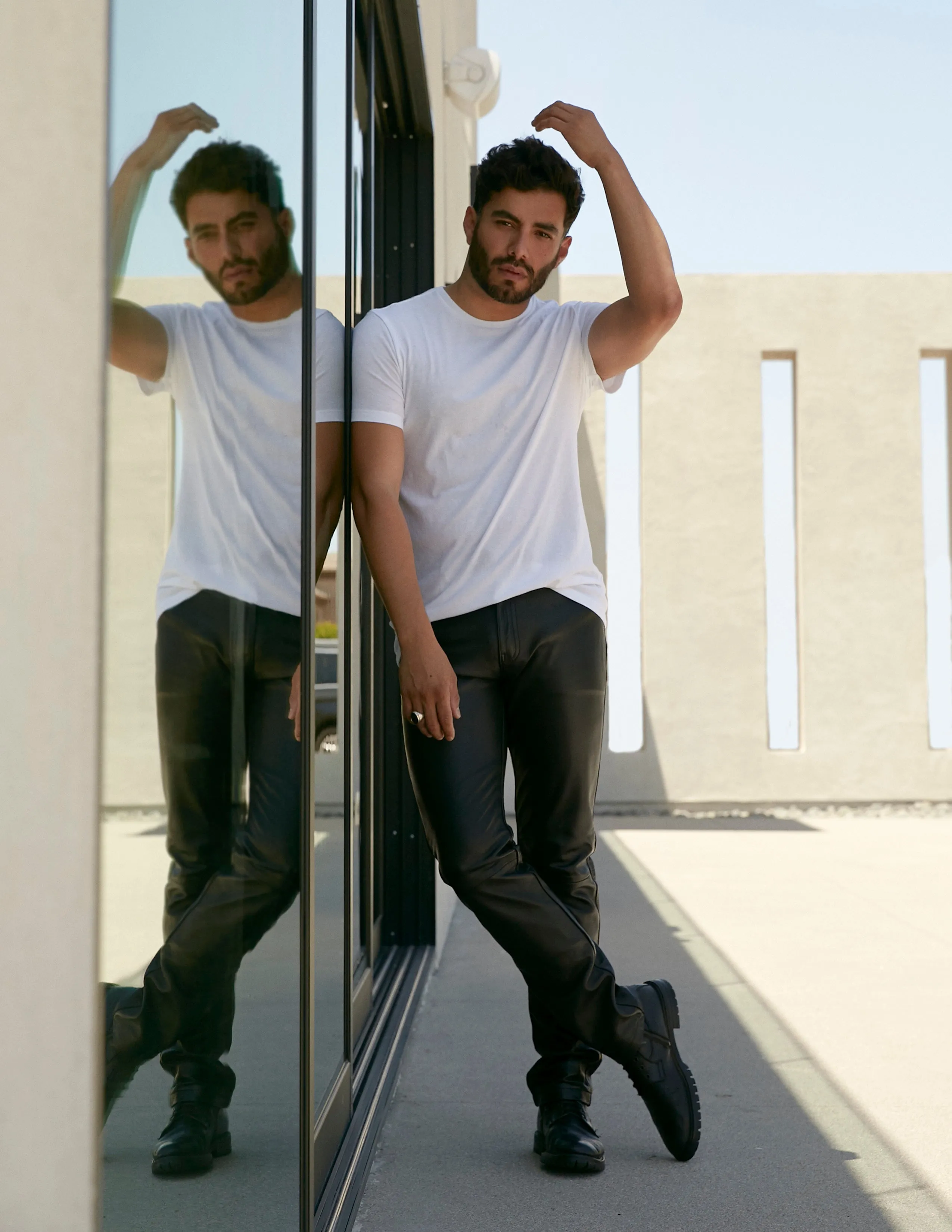 MARCELLO LEATHER PANT