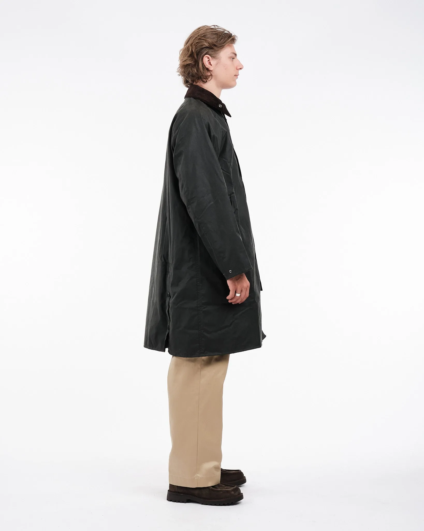 Modified Exmoor Wax Coat Sage