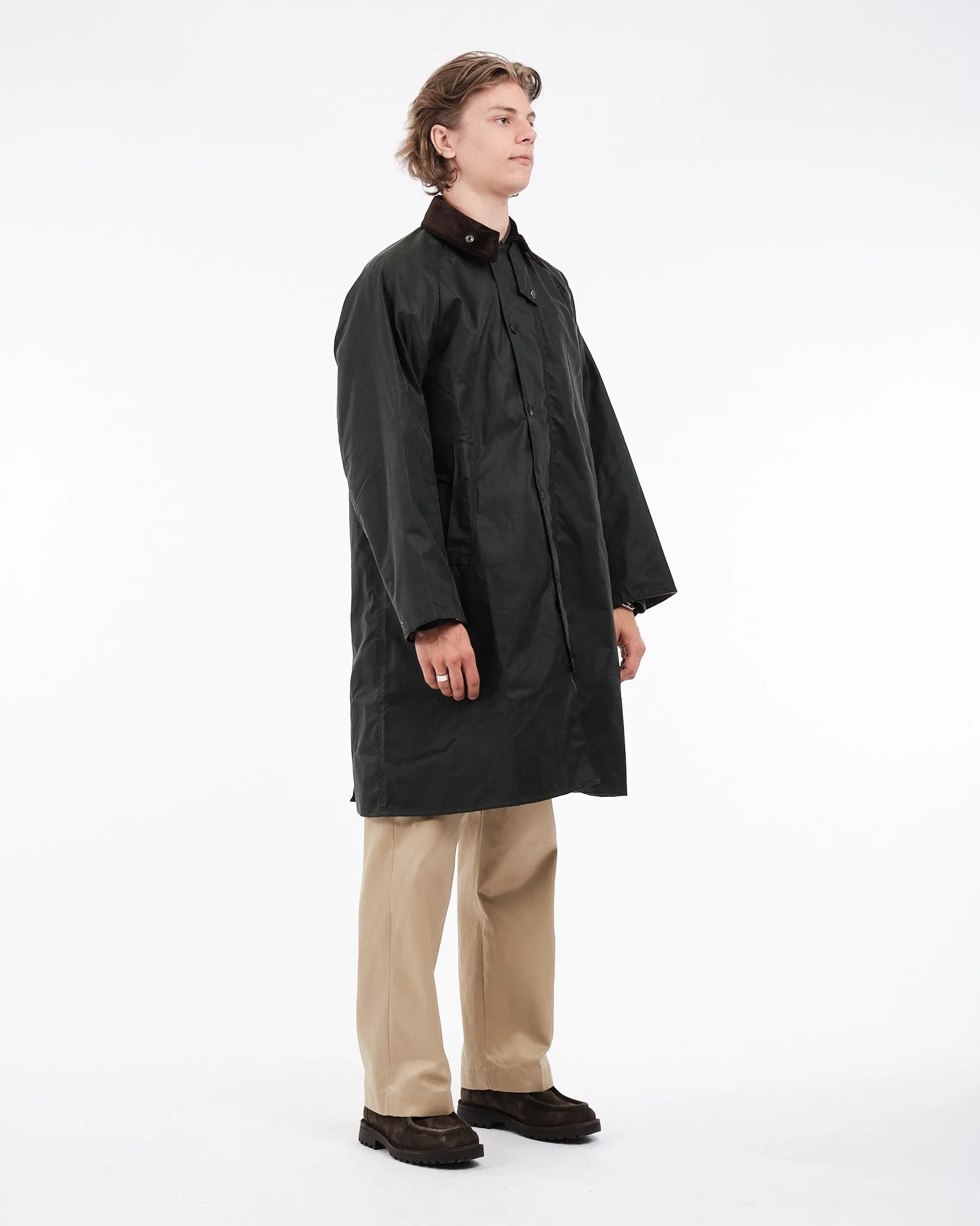 Modified Exmoor Wax Coat Sage