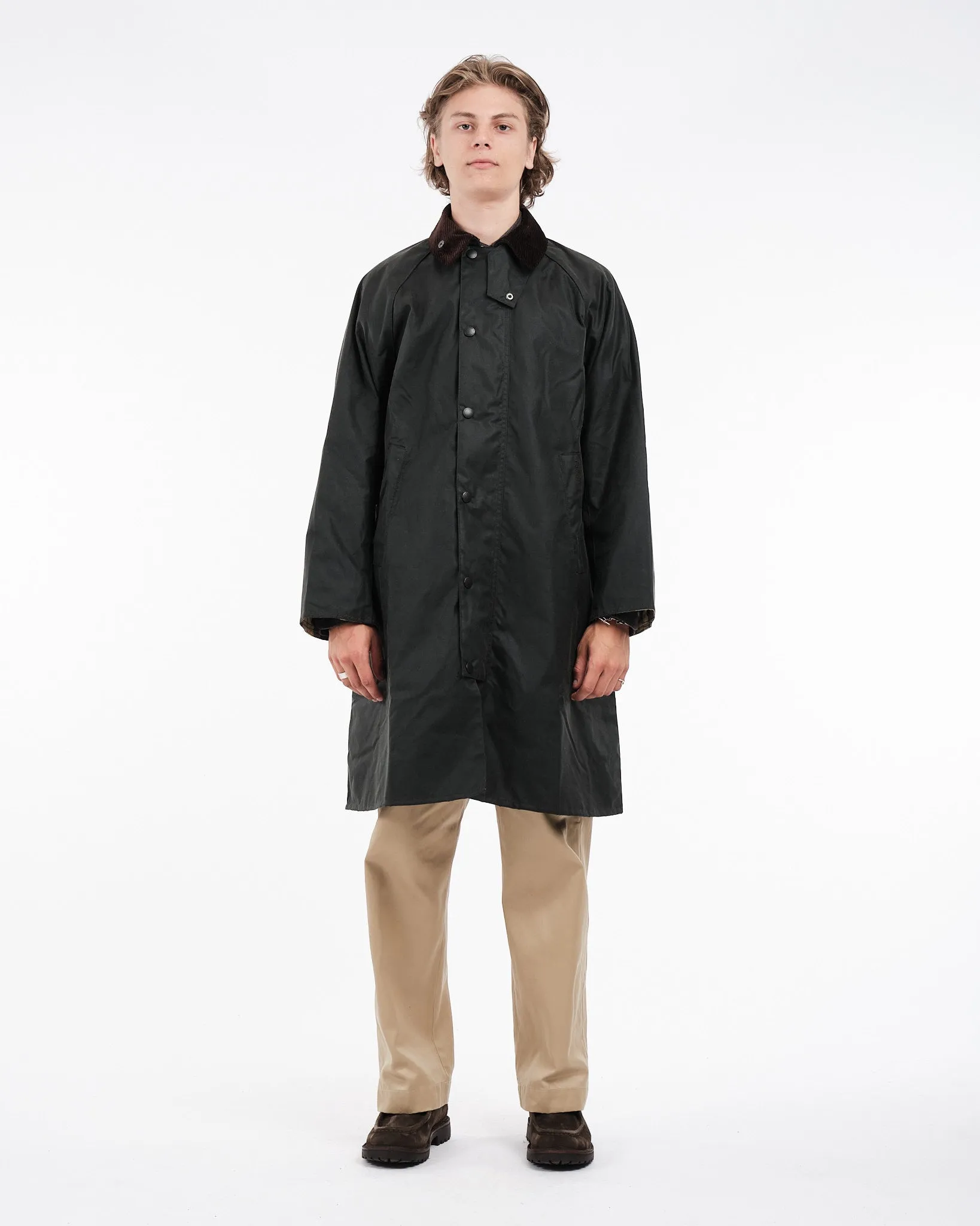 Modified Exmoor Wax Coat Sage