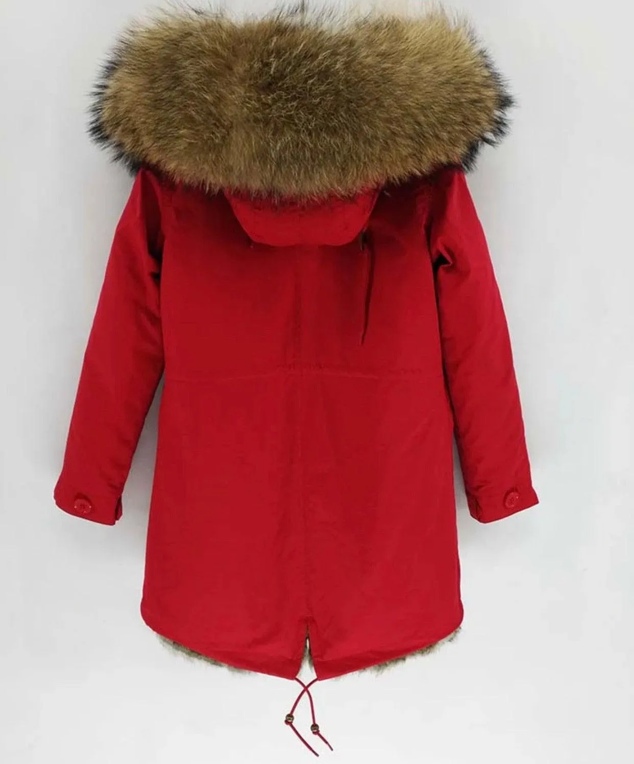 Ms Burr - Women Fur Parka Coat