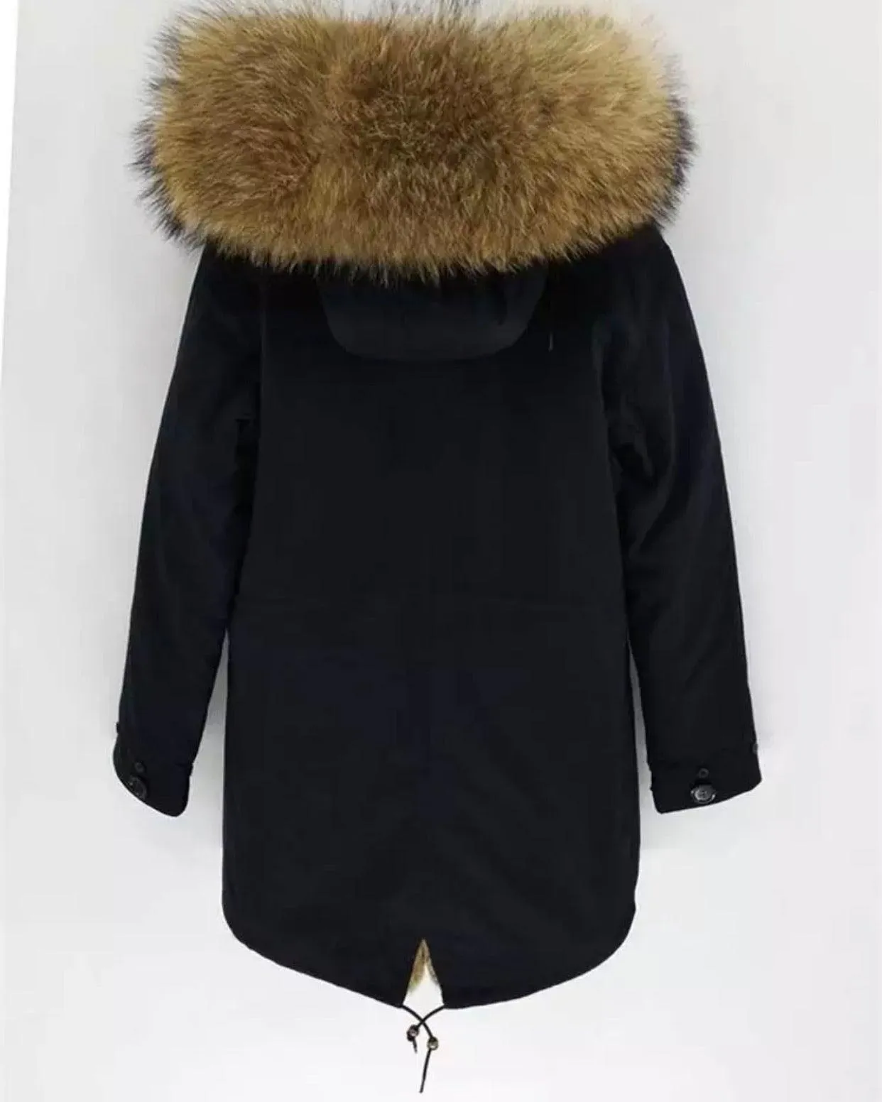 Ms Burr - Women Fur Parka Coat