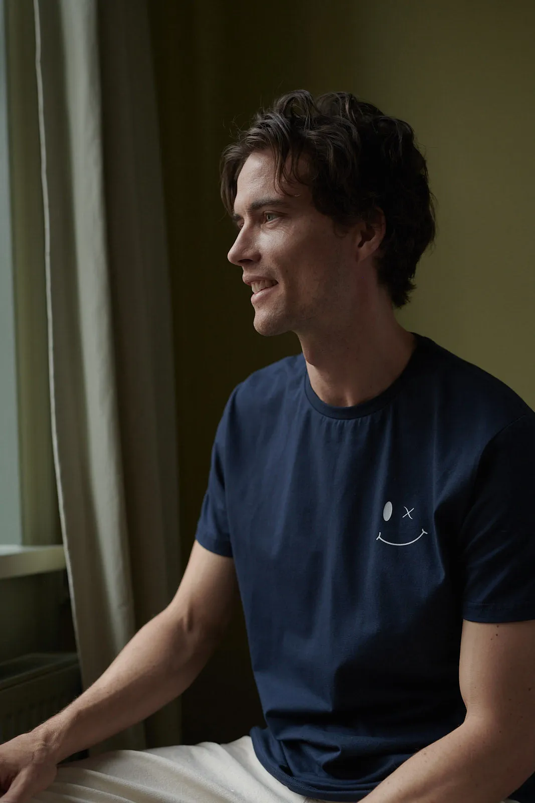 Patrick Organic t-shirt - Navy