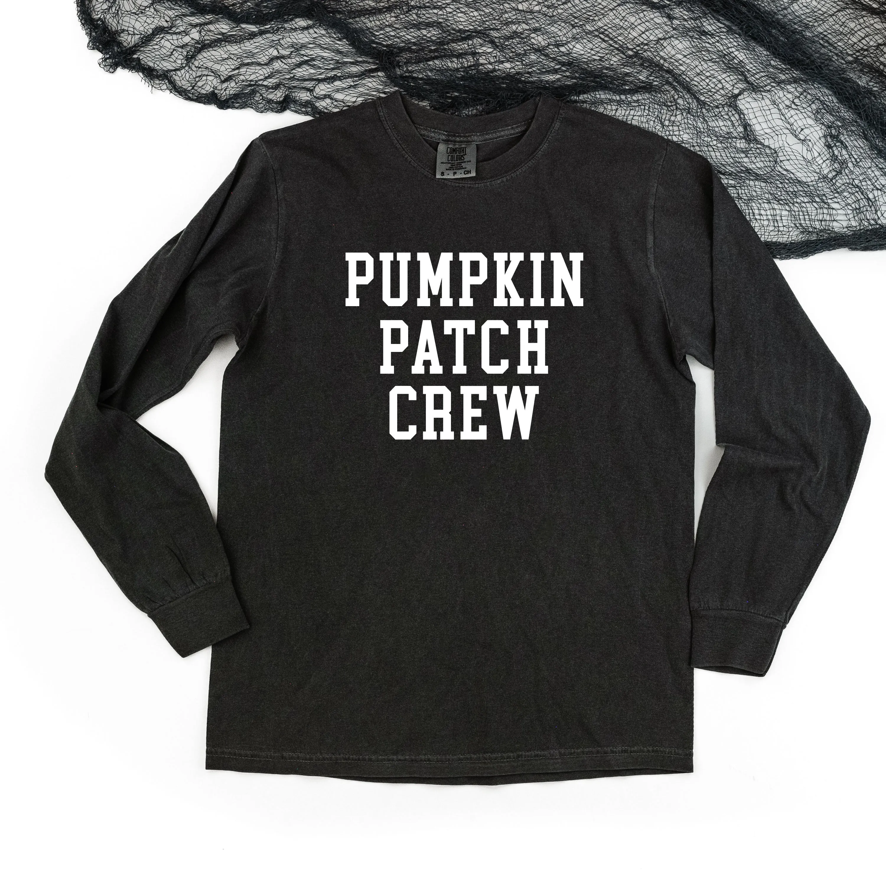 Pumpkin Patch Crew - LONG SLEEVE COMFORT COLORS TEE