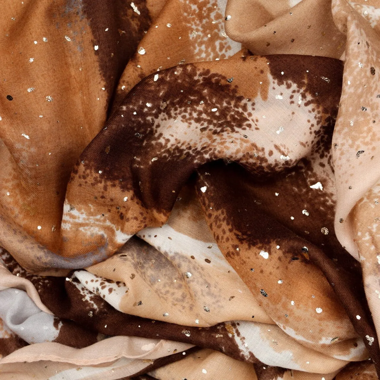 Scarf Cosmos Metallic Taupe