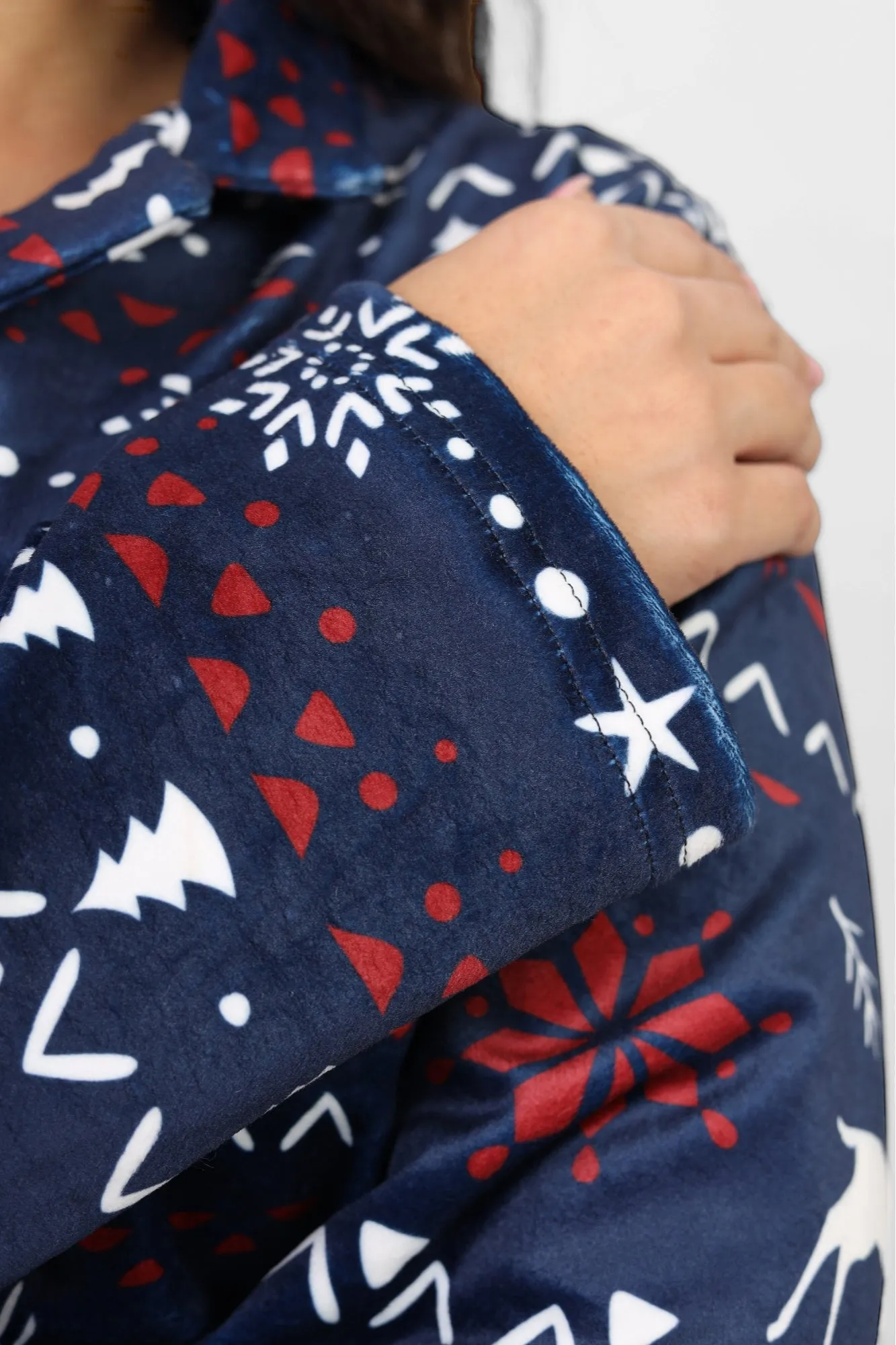 snowflake classic pjs - Navy blue