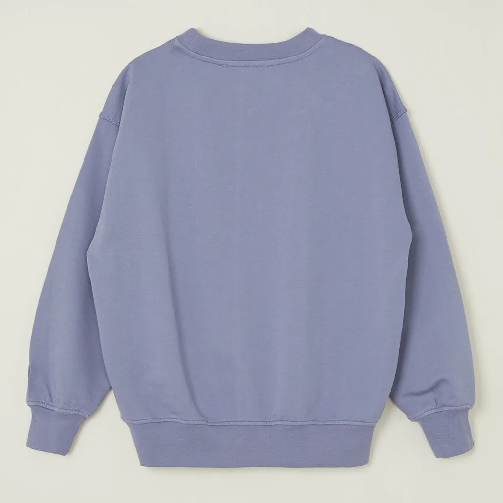 Sweater Oversized Blue Granite