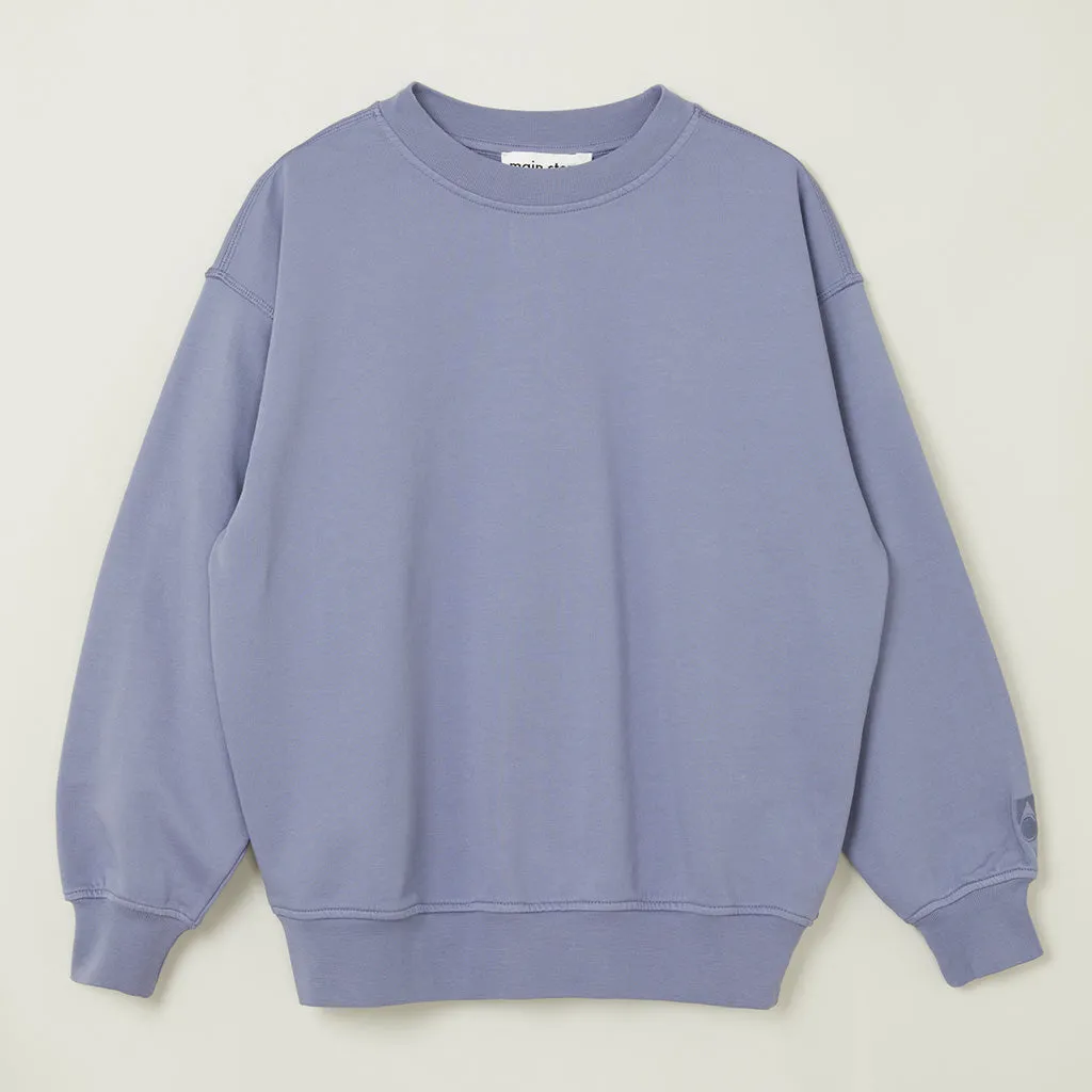 Sweater Oversized Blue Granite
