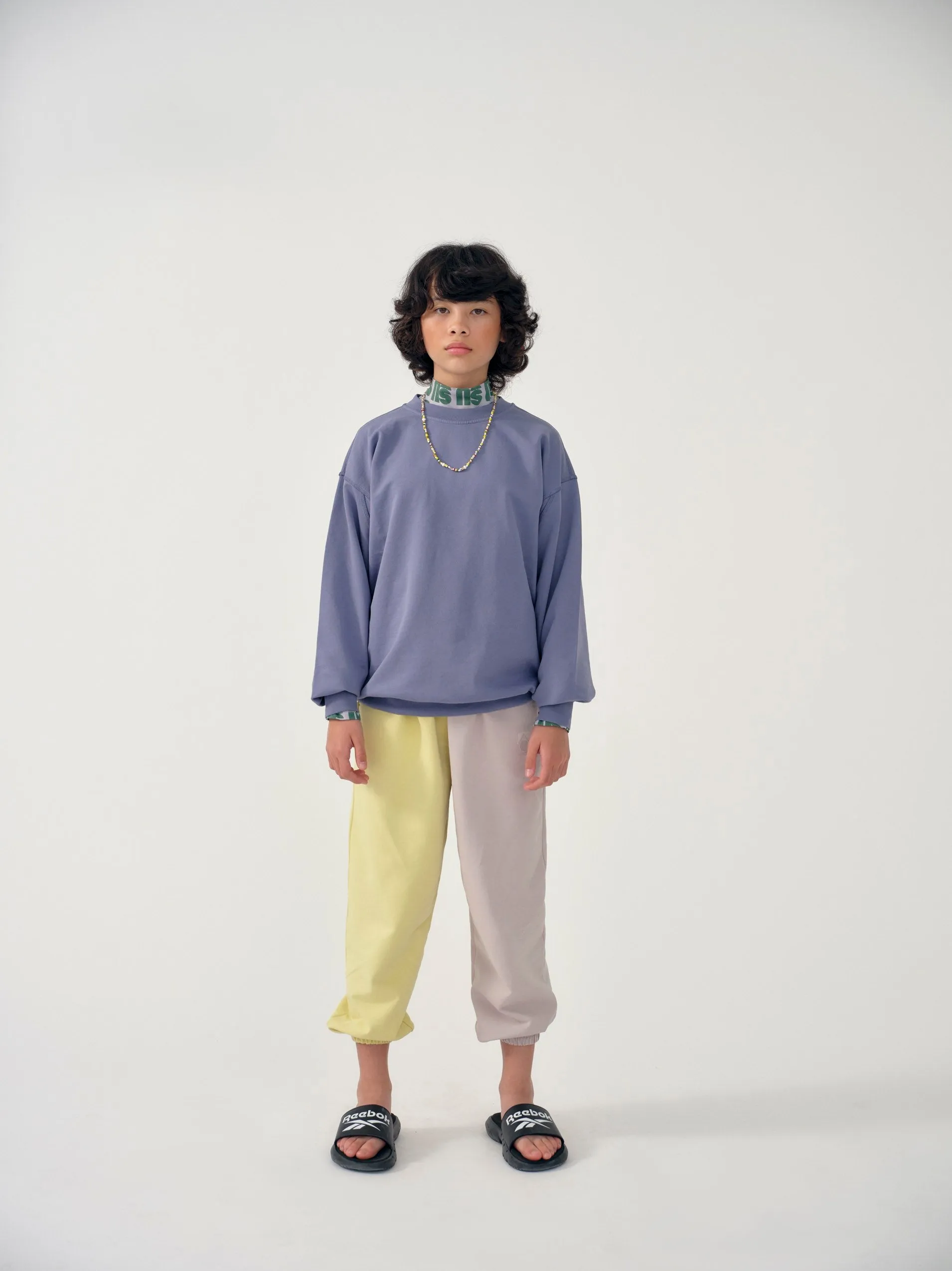 Sweater Oversized Blue Granite